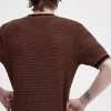 Textured Knitted Men’s T-Shirt Textured Knitted Men’s T-Shirt