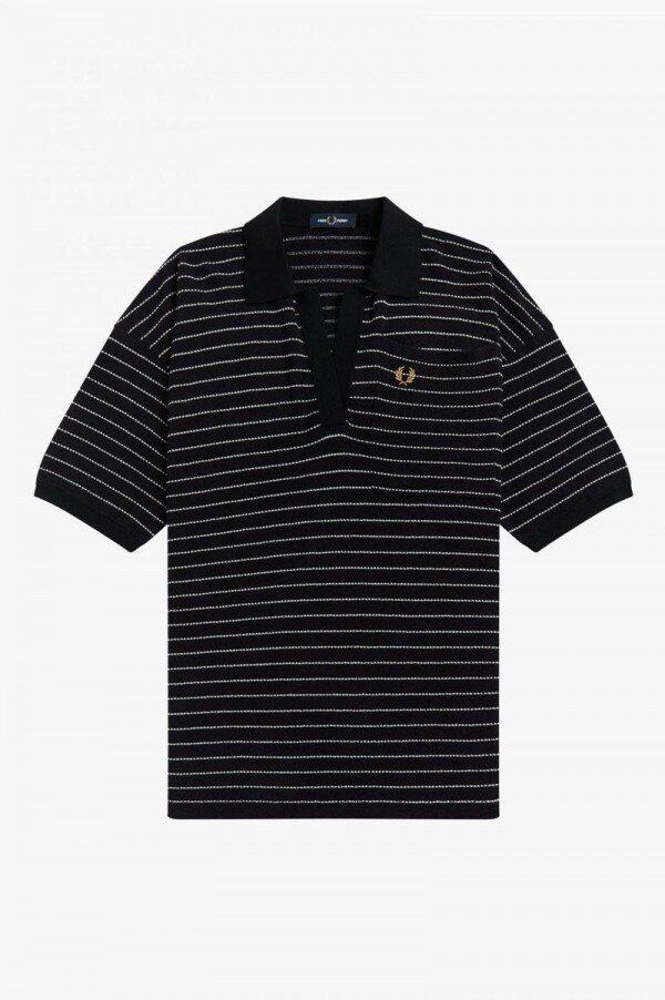 Textured Stripe Knitted Shirts Textured Stripe Knitted Shirts