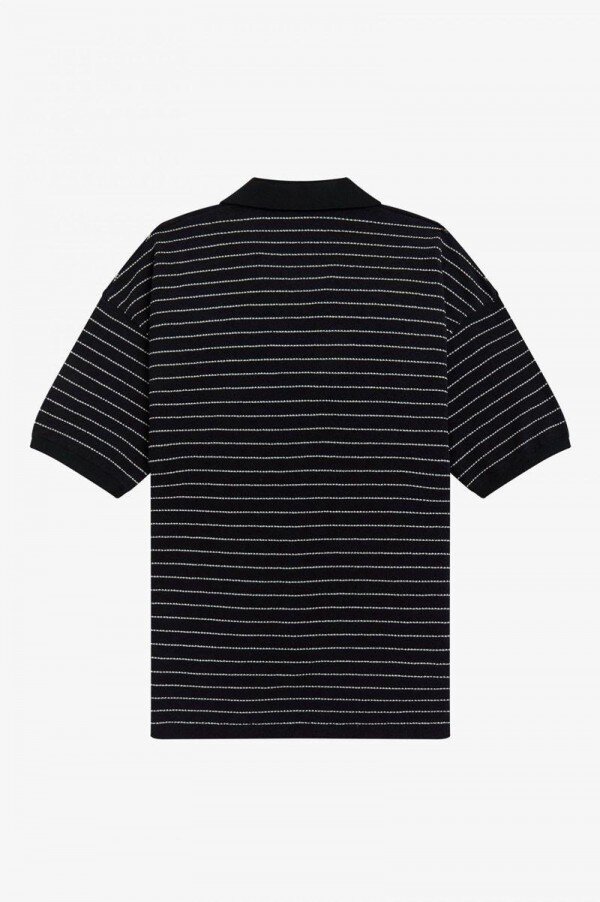 Textured Stripe Knitted Shirts Textured Stripe Knitted Shirts