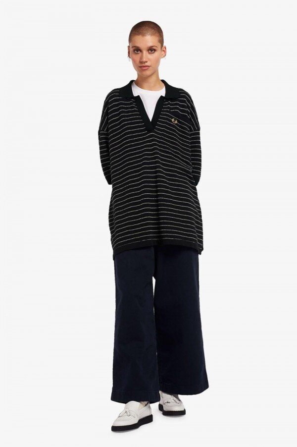 Textured Stripe Knitted Shirts Textured Stripe Knitted Shirts