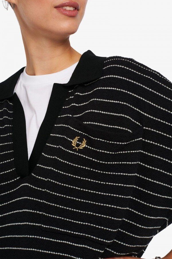 Textured Stripe Knitted Shirts Textured Stripe Knitted Shirts
