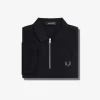 Textured Zip Neck Men’s Polo Shirt Textured Zip Neck Men’s Polo Shirt