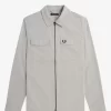 Textured Zip-Through Men’s Shirt Textured Zip-Through Men’s Shirt