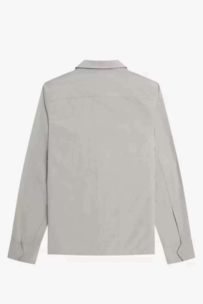 Textured Zip-Through Men’s Shirt Textured Zip-Through Men’s Shirt
