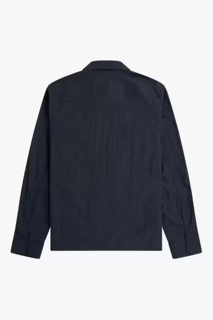 Textured Zip-Through Men’s Shirt Textured Zip-Through Men’s Shirt
