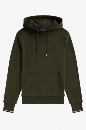Tipped Hooded Sweatshirts