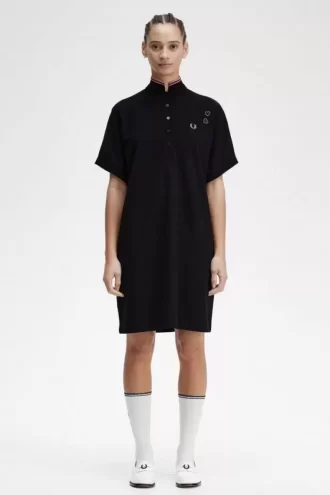 Tipped Piqué Shirt Women’s Dress
