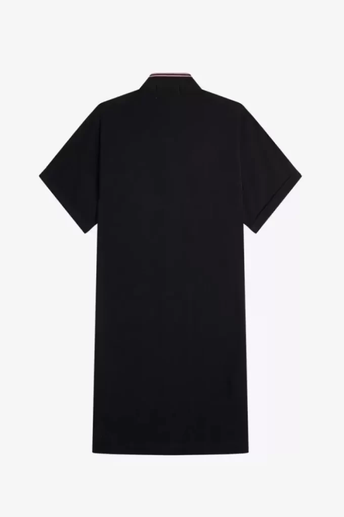 Tipped Piqué Shirt Women’s Dress