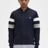 Tipped Sleeve Men’s Track Jackets