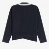 Tipped V-Neck Jumper Knitwear