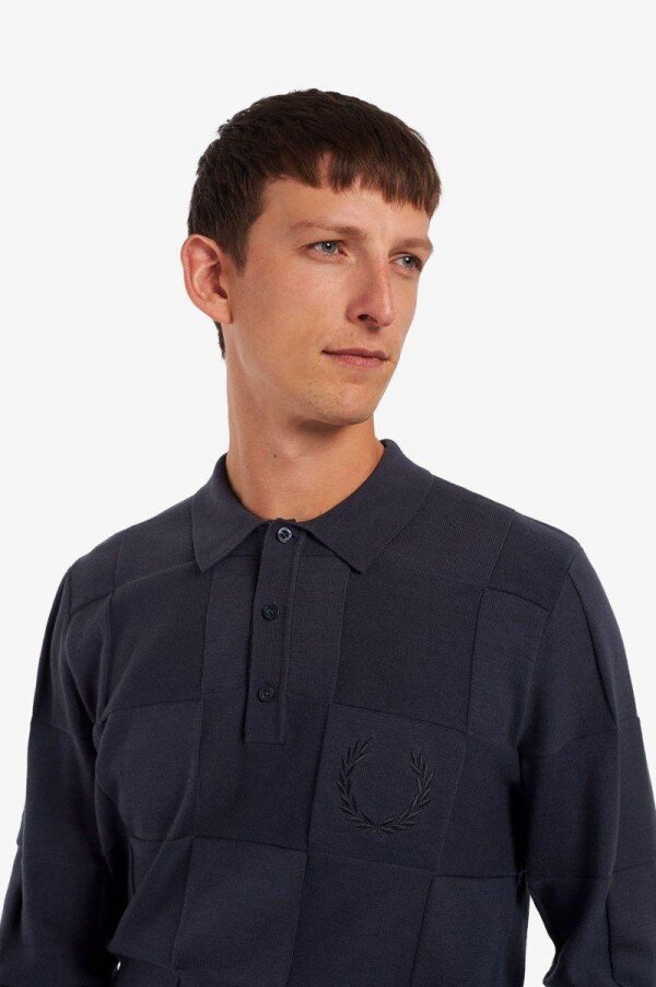 Tonal Check Knitted Shirts Tonal Check Knitted Shirts