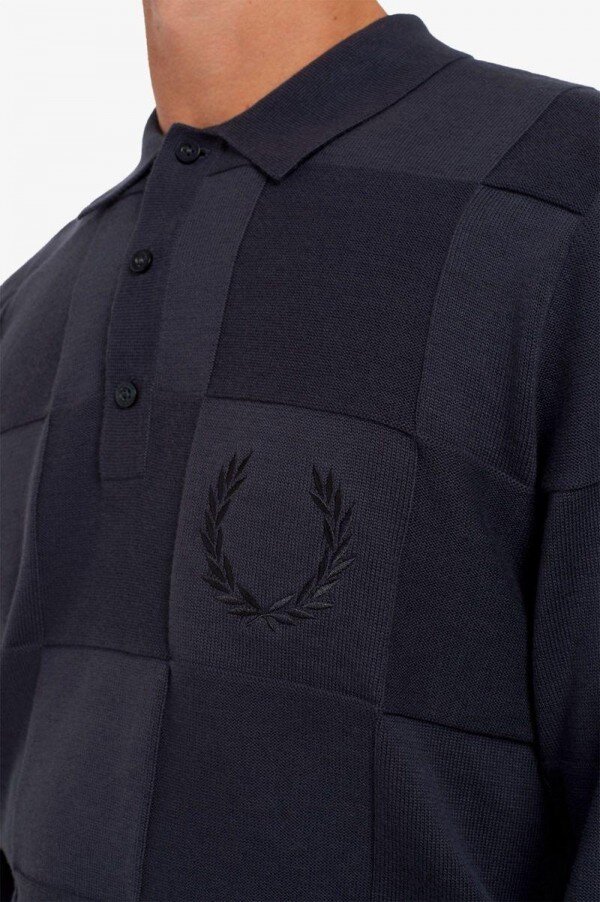 Tonal Check Knitted Shirts Tonal Check Knitted Shirts