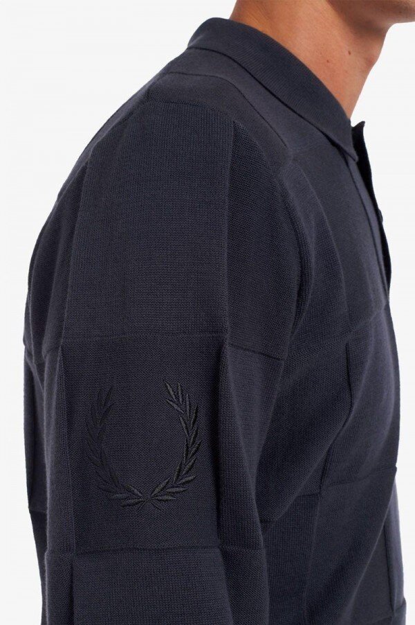 Tonal Check Knitted Shirts Tonal Check Knitted Shirts