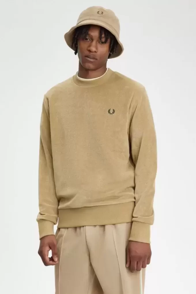 Towelling Crew Neck Men’s Sweatshirts