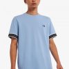 Tramline Tipped Piqué T Shirts