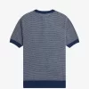 Two Colour Texture Knit Men’s Shirt