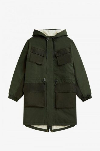 Utility Pocket Parka Jackets