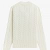 V-Neck Cable Knit Jumper Knitwear V-Neck Cable Knit Jumper Knitwear