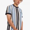 Vertical Stripe Piqué T Shirts Vertical Stripe Piqué T Shirts