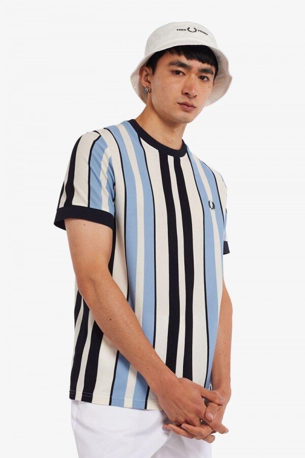 Vertical Stripe Piqué T Shirts Vertical Stripe Piqué T Shirts