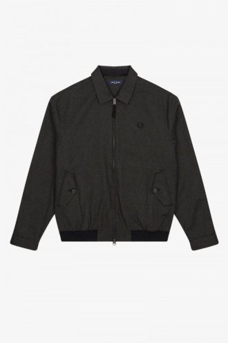 Wool Blend Zip-Through Jackets