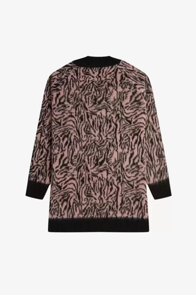 Zebra Knitted Women’s Dress