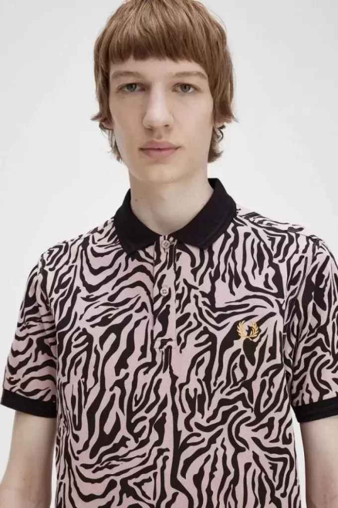Zebra Print Men’s Shirt Zebra Print Men’s Shirt
