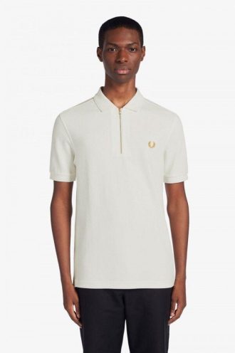 Zip Neck Polo Shirts