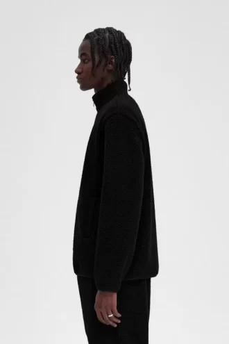 Zip Through Borg Fleece Men’s Sweatshirts