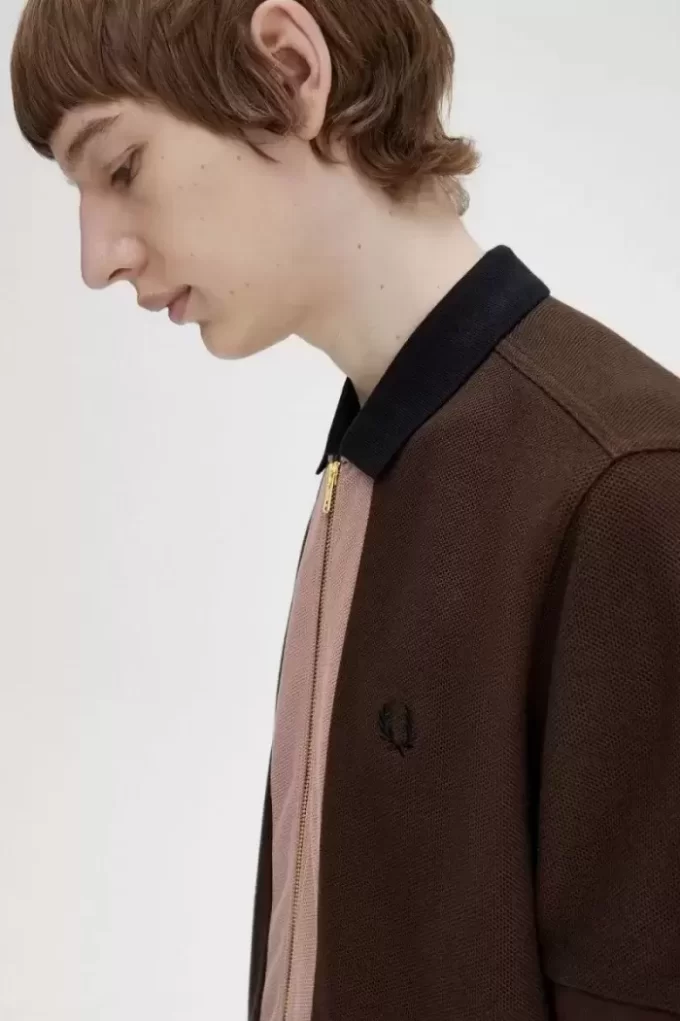 Zip Through Men’s Polo Shirt Zip Through Men’s Polo Shirt