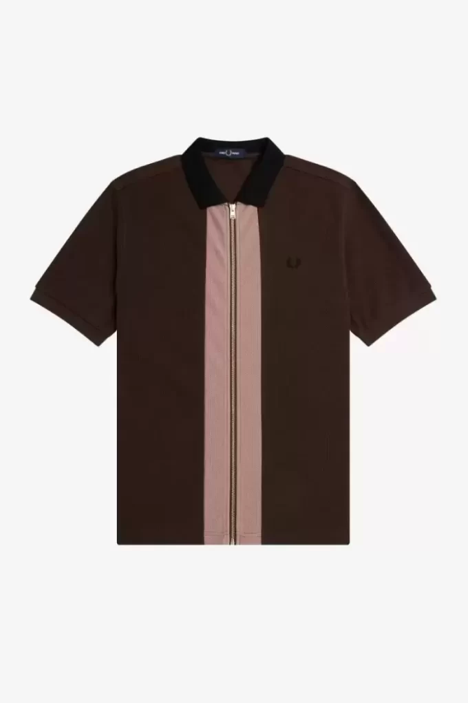 Zip Through Men’s Polo Shirt Zip Through Men’s Polo Shirt