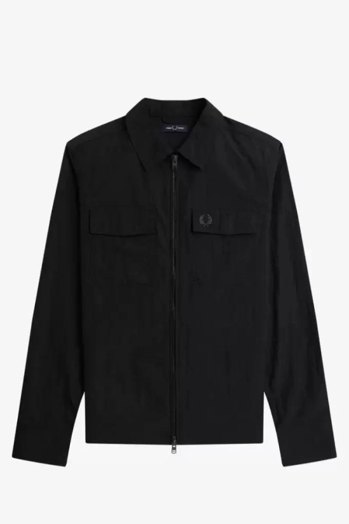 Zip-Through Men’s Shirt Zip-Through Men’s Shirt