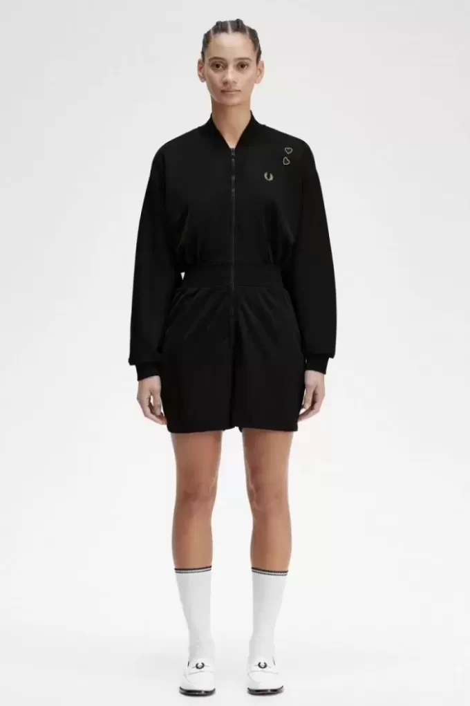 Zip-Through Playsuit Women’s Dress Zip-Through Playsuit Women’s Dress